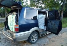 Polisi Amankan Lima Karung Pakaian Bekas Asal Malaysia