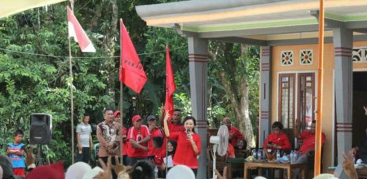 Kampanye di Kubu Raya, Karolin Janji Dorong Pembangunan Polres dan RSUD