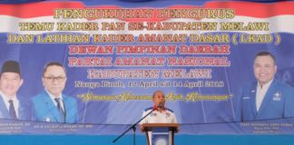 Koalisi Milton-Boyman Kian Solid HADIR DI MELAWI. Milton Crosby hadiri pengukuhan pengurus dan temu kader PAN se Kalbar dan LKAD di Melawi, Kamis (12/4). Tim Milboy for RK