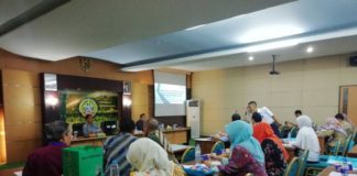 Pemantau Cuaca Khusus Pontianak PELATIHAN. LAPAN memberikan pelatihan pada ASN jajaran Pemkot Pontianak di ruang rapat Kantor Wali Kota, Selasa (17/4). Humas Pemkot for RK