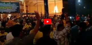 Simak Videonya, Beginilah Pendukung Paslon saat selesai Debat Publik