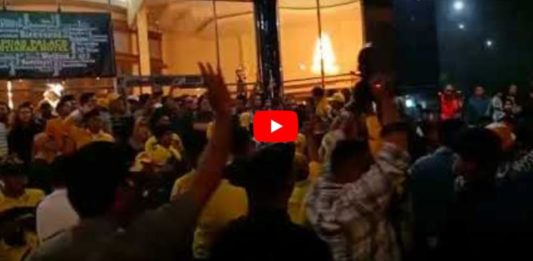 Simak Videonya, Beginilah Pendukung Paslon saat selesai Debat Publik