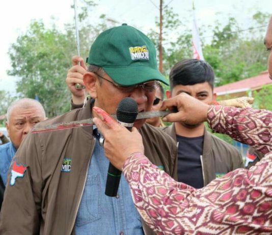 Tokoh Dayak Ini Ajak Pilih Midji-Norsan Calon Gubernur Kalbar Sutarmidji. (Kang Enchus for Equator).