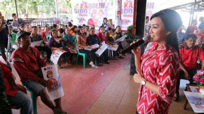 Calon Gubernur Kalbar nomor urut 2, dr. Karolin Margret Natasa