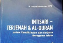 Tafsir Baru Usep JILID I. Inilah jilid pertama terjemahan Alquran yang diterjemahkan Kang Usep. Admin disway.id for Rakyat Kalbar