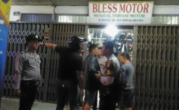 Toko ‘Bless Motor’ Singkawang Dirampok