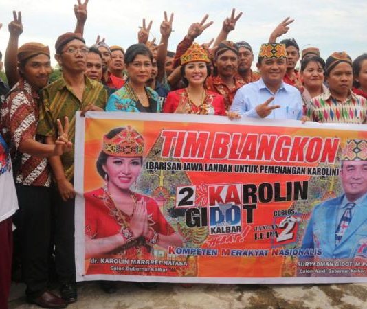 Merakyat dan Nasionalis, Relawan Pemuda Dukung Penuh Karolin-Gidot