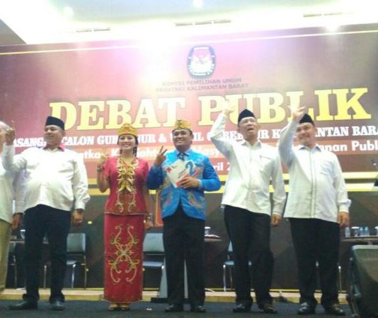 Fordeb Ajak Paslon Pikirkan Konsep 10 Tahun ke Depan Seluruh Paslon pada siap mengikuti debat publik Pilgub Kalbar 2018 tahap pertama. Rizka Nanda