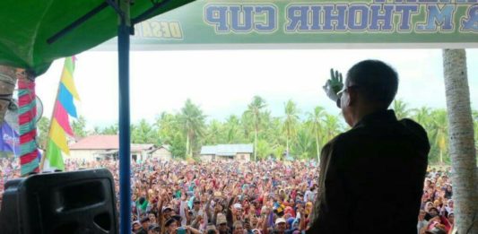 Di Hadapan Seribuan Masyarakat Jawai, Sutarmidji: Mari Kita Kembalikan Kejayaan Sambas