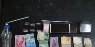 Sembunyikan Narkoba di Kloset WC