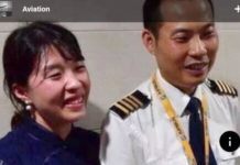 Pahlawan Sichuan Liu Chuanjian dan isterinya. @ChinaStreetTalk