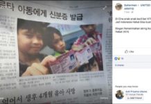 Bukan Foto Anak di Tiongkok Ber-KTP Bandung