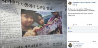 Bukan Foto Anak di Tiongkok Ber-KTP Bandung