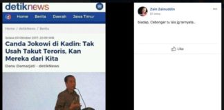 Nyinyir Guyonan Presiden