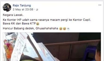 Ke Konter Pulsa Tak Harus Bawa KK dan KTP