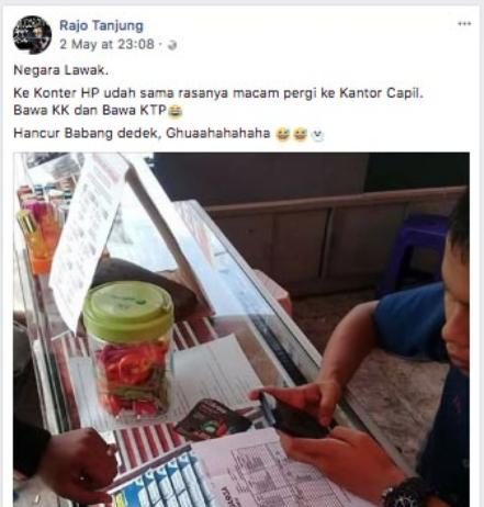 Ke Konter Pulsa Tak Harus Bawa KK dan KTP