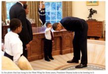 Foto Editan Obama Membungkuk ke Ali Khamenei