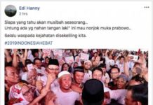 Beri Dukungan, Bukan Tonjokan