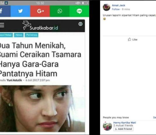 Kabar Miring soal Perceraian Tsamara