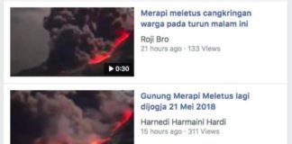 Video Ngawur Erupsi Merapi
