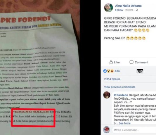 Waspada Surat Edaran SARA dalam Pilkada