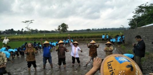 Zakat Fitri “TANI BANGKIT”. Program ''Tani Bangkit'' saat diluncurkan di Klaten, beberapa waktu lalu. Jto for Rakyat Kalbar