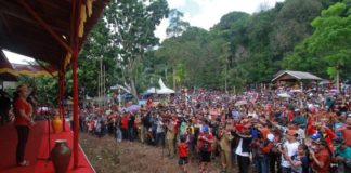 Karolin Ajak Masyarakat Dayak Kembali Bersatu Calon Gubernur Kalbar nomor urut 2, dr. Karolin Margret Natasa