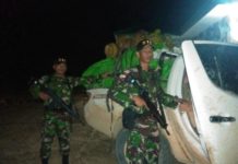 700 Kilogram Gaharu Diamankan Satgas Pamtas Yonif 511/DY Anggota Pamtas Yonif 511/Dibyatara Yodha mengamankan 700 kilo gram Gaharu tanpa dokumen hasil hutan yang sah-ist