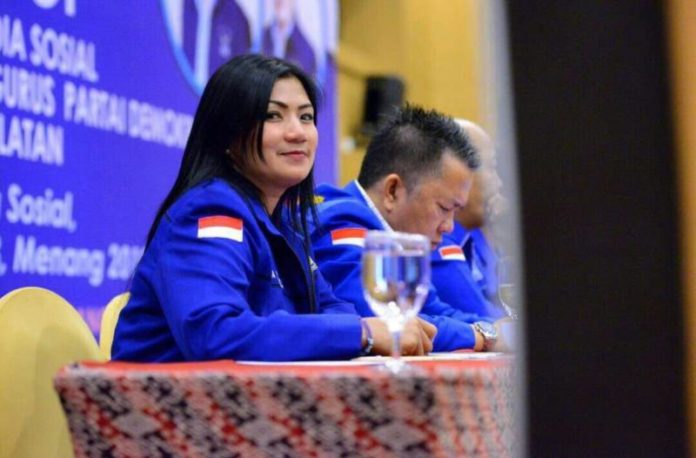 Sekretaris Divisi Komunikasi Publik DPP Partai Demokrat, Hilda Thawila