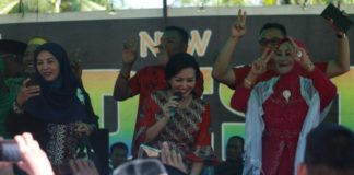 Kampanye Asyik ala Cagub Cantik Calon Gubernur Kalimantan Barat nomor urut 2, dr. Karolin Margret Natasa