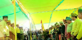 Persatuan Melayu dan Raja-raja se-Kalbar Siap Dukung dan Menangkan Midji-Norsan Persatuan Melayu dan Raja-raja se-Kalbar saat mendeklarasikan dukungan untuk Midji-Norsan di Mempawah (Kang Enchus for Equator).