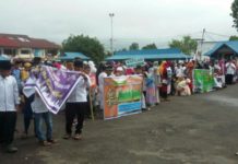 Ribuan Masyarakat Muslim Sekadau Gelar Pawai Takruf