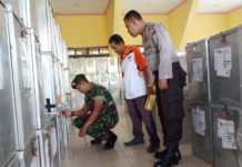 Polisi dan TNI Siaga 24 Jam