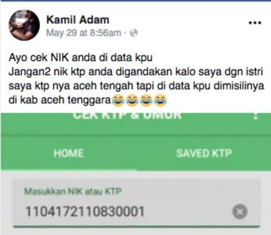 Awas! Aplikasi Palsu Cek NIK CAPTURE. Aplikasi palsu cek NIK yang menyesatkan. Jawa Pos Photo