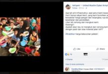 Foto Pembagian Bubur untuk Sudutkan Jokowi