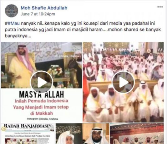 Ustad Asal Belum Pernah Jadi Imam di Masjidilharam