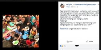Foto Pembagian Bubur untuk Sudutkan Jokowi