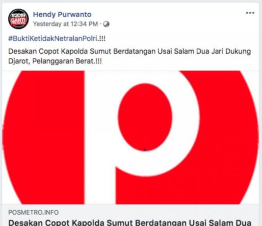 Salam ”Laju” Kapolda Sumut Bikin Heboh
