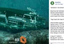 Bukan Foto KM Sinar Bangun