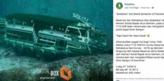 Bukan Foto KM Sinar Bangun