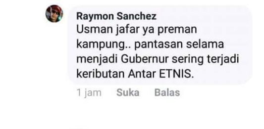 Lidik Fitnah terhadap Mantan Gubernur UJ