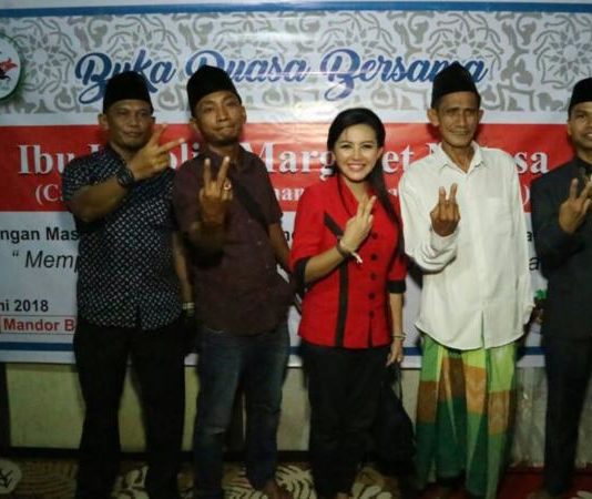 Karolin Imbau Rakyat Kalbar Tidak Terpancing Isu Politik yang Menyesatkan Calon Gubernur Kalbar nomor urut 2, Karolin Margret Natasa