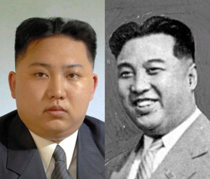 Potongan rambut Presiden Kim yang mirip kakeknya