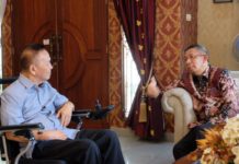 Tokoh Kalbar Tetap Kompak Menangkan Midji Norsan Calon Gubernur Kalbar nomor 3, Sutarmidji melakukan kunjungan silaturahim ke beberapa tokoh masyarakat Kalimantan Barat, Sabtu (16/6/18).