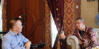 Tokoh Kalbar Tetap Kompak Menangkan Midji Norsan Calon Gubernur Kalbar nomor 3, Sutarmidji melakukan kunjungan silaturahim ke beberapa tokoh masyarakat Kalimantan Barat, Sabtu (16/6/18).