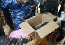 Oknum TNI Bercanda Bawa Bom di Bandara, Langsung Diamankan Kardus milik onum TNI yang mengaku bawa bom (Istimewa)