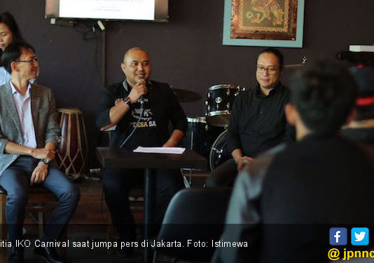 Puluhan Ribu Diaspora Akan Meriahkan IKO Carnival Panitia IKO Carnival saat jumpa pers di Jakarta, Ist
