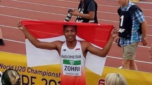 Kejuaraan Atletik Dunia U-20 , Zohri Tercepat