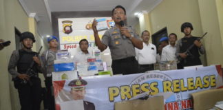 Dalam Sepekan, Polres Sanggau Ungkap Lima Kasus PRESS RELEASE. Kapolres Sanggau, AKBP Imam Riyadi menggelar press release pengungkapan beberapa kasus di Mapolres Sanggau, Senin (23/7) —Kiram Akbar