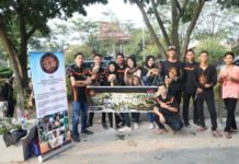Komunitas Cinta Animal Kalbar Rayakan World Snake Day Diabadikan. Anggota KOCAK bersama hewan peliharaan mereka diabadikan bersama ketika melakukan gathering di Taman Untan Pontianak, beberapa waktu lalu. KOCAK for Rakyat Kalbar